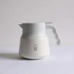 Hario V60 Insulated Stainless Steel Server Plus 600ml Weiß